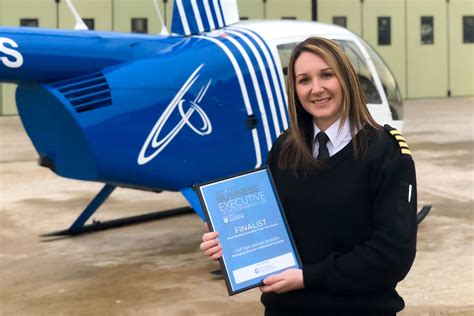 Sarah Is Executive Awards Finalist Helicentre Aviation Ltd
