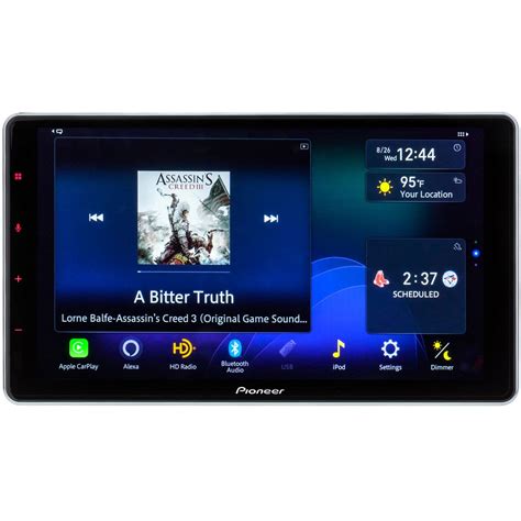 Pioneer Dmh Wt76nex 9 Multimedia Receiver Wfloating Hd Display And