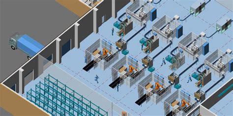 Integrated 2d3d Building And Layout Design Factory Layout M4 Plant