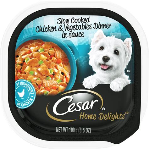 Maybe you would like to learn more about one of these? Cesar Home Delights Slow Cooked Chicken Dog Food Trays, 3 ...