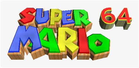 Super Mario 64 Logo Png Free Transparent Png Download Pngkey