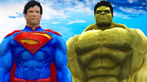 Superman Vs Hulk Epic Superheroes Battle Youtube