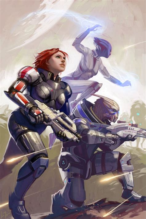 Mass Effect Fan Art By Lizzy John On Deviantart Mass Effect 4 Mass