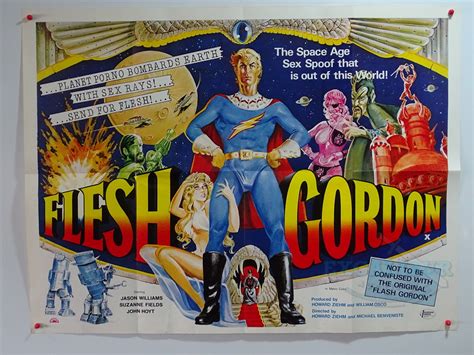Lot 133 Flesh Gordon 1974 A Uk Quad Movie Poster