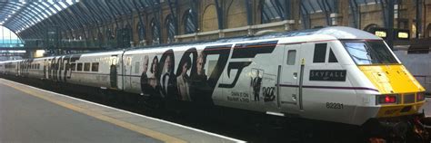 Skyfall Train Wrap The Train S Bond James Bond Aura