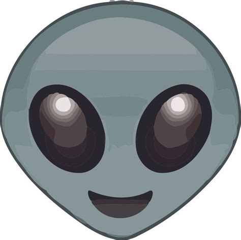 Gray Alien Icon Cartoon Character Peel And Stick Wall Art Car Laptop