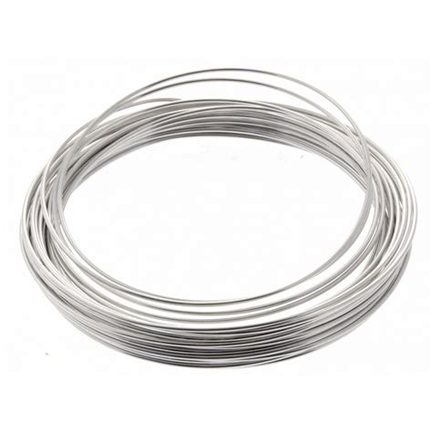 Aluminium Wire Silver 2mm X 100g Corsage Creations