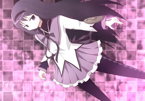 Akemi Homura Mahou Shoujo MadokaMagica Image By Noriki Aonori Zerochan Anime