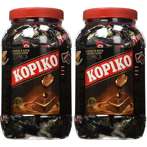 Kopiko Coffee Candy In Jar 800g282oz Pack Of 2