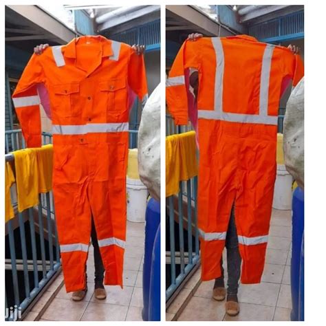 Reflective Orange Work Overalls In Nairobi Central Safetywear