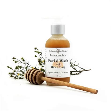 Organic Honey Face Wash Unscented Liquid Facial Cleanser For Etsy