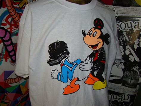 Full Color Donald Mickey Sex Seditionaries Shirt By Addicted