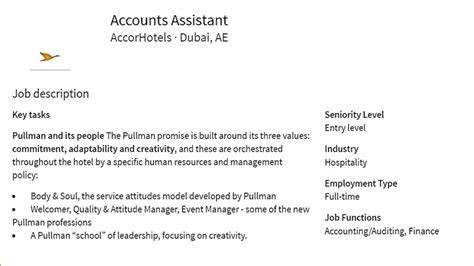 This duty must undertake to help the daily property management operations. Account assistant job vacancy in hotel Dubai - YouTube