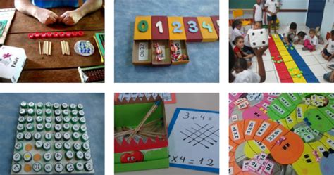 Ideias De Jogos Lúdicos Para Ensinar Os Números Com Materiais Recilaveis