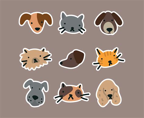 22 Cute Animal Stickers Ide Penting