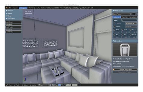 E Interiores Next Generation Interior Design With Blender —