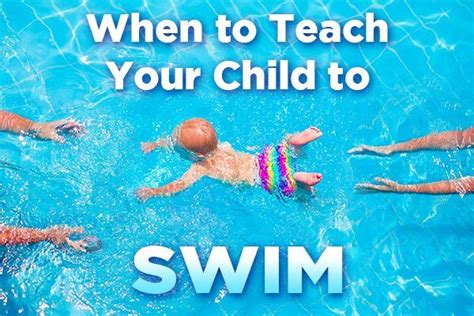 Teach Your Child To Swim How Soon Is Too Soon Training Wheels Needed