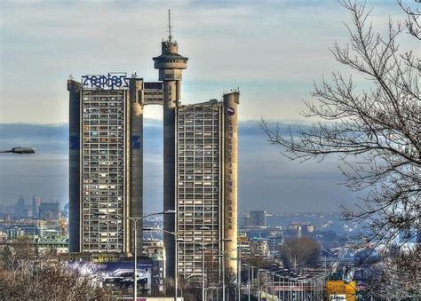 Genex Tower Belgrade Architecture Brutalist Tower