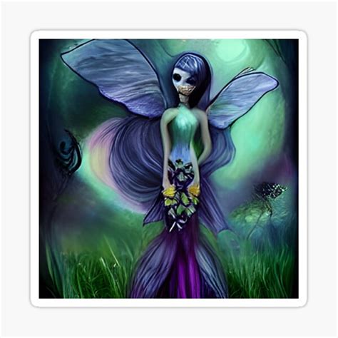 Pastel Goth Fairy Sticker For Sale By Mrshop21 Redbubble