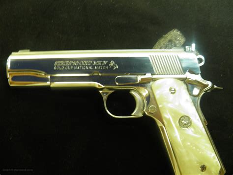 Colt Mkiv Series 80 Gold Cup National Match 45 Acp Ultimate Bright