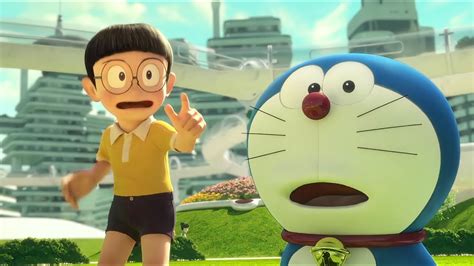 Doraemon And Sewashi Meet Nobita In The Past Doraemon Must Protect Him