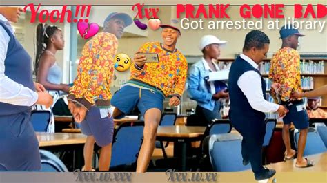 Blasting Porn🍆🍑 At Library Prank Gone Wrong Sa🇿🇦 Edition I Got Arrested🕵️‍♂️😢 You Must Watch