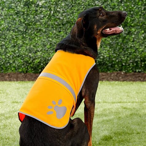 Petflect Reflective Dog Vest Large Orange