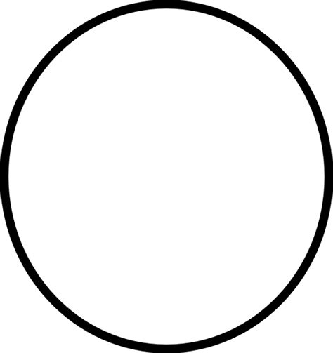 Clip Art Black Circle