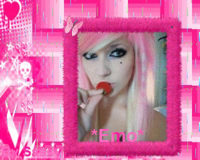 PINK EMO BY SASSY Picture 86241943 Blingee Com