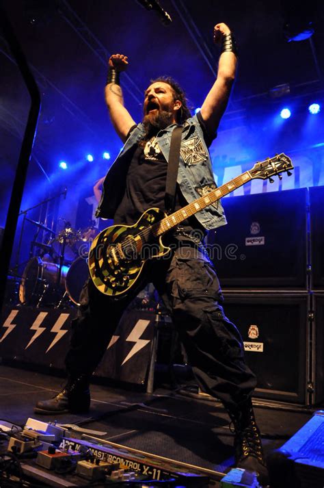 Heavy Metal Rock Concert Live Editorial Image Image Of