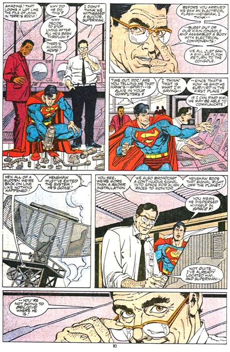 Read Online Adventures Of Superman 1987 Comic Issue 468