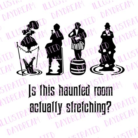Haunted Mansion Stretching Portraits SVG PNG PDF Etsy