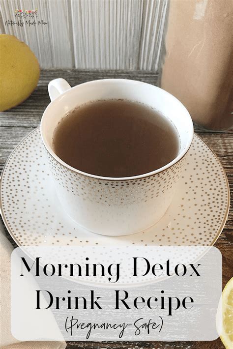 Delicious Morning Detox Drink To Start Your Day Out Right Naturally