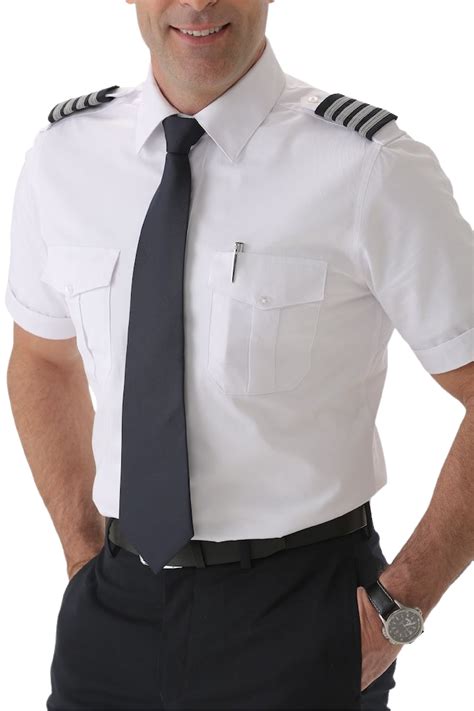 Pilot Shirts With Epaulets