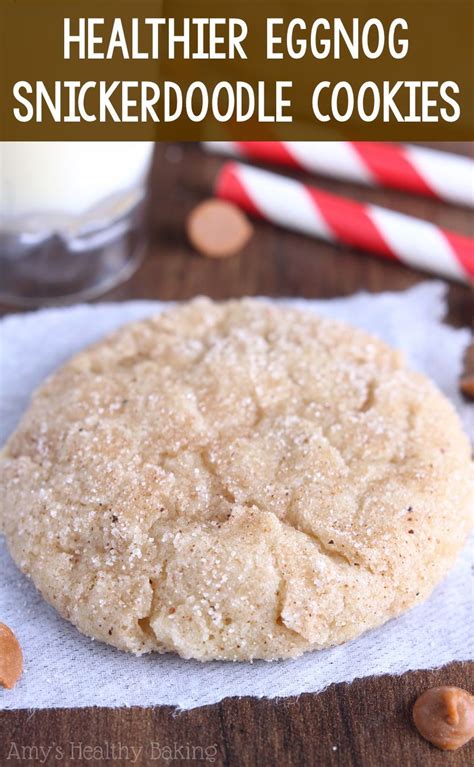 Snickerdoodle changes the way development is done. Eggnog Snickerdoodles {Recipe Video!} | Amy's Healthy ...