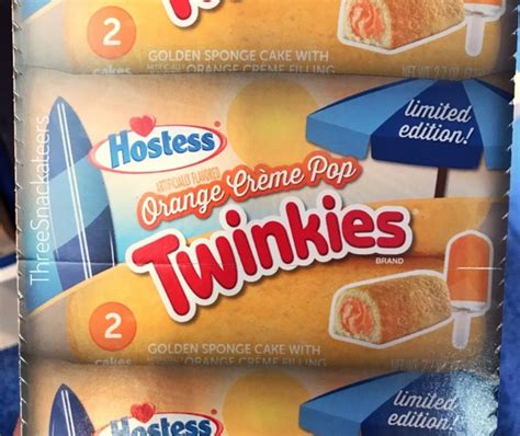 Twinkies Are Now Available In Creamsicle Flavor