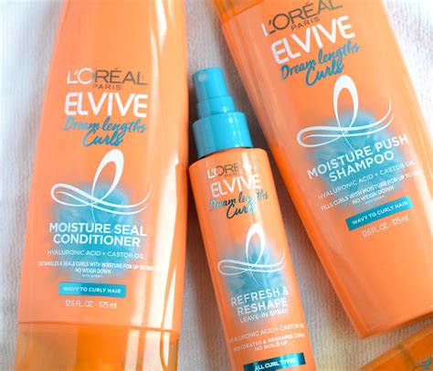 L Oreal Elvive Dream Lengths Curls Haircare Collection