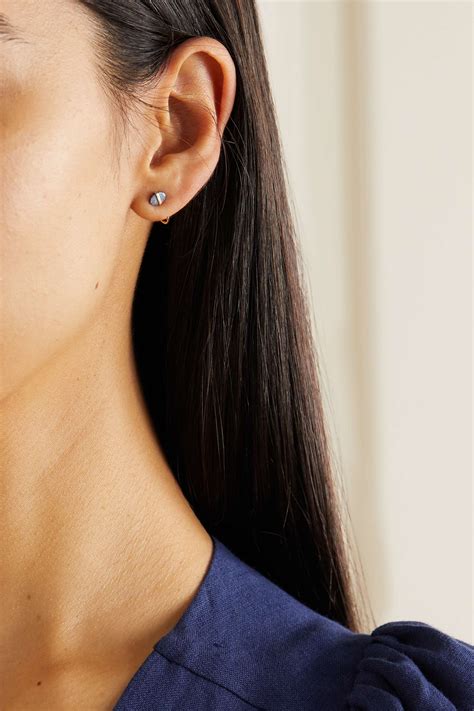 MELISSA JOY MANNING 14 Karat Recycled Gold Opal Earrings NET A PORTER