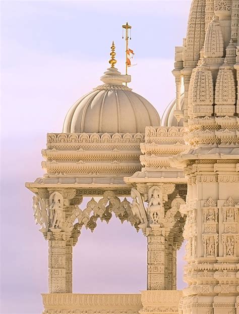Swaminarayan Mandir Close Up Indian Architecture Indian Temple