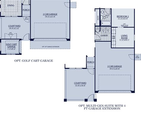 Oakmont Floor Plan Options 2 William Ryan Homes Phoenix Verrado