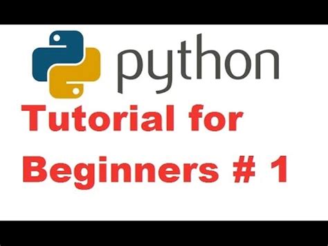 Python Tutorial For Beginners Getting Started And Installing Python