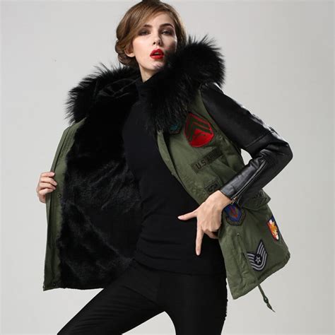Winter Jacket Women 2018 Brand Real Natural Raccoon Fur Collar Hooded