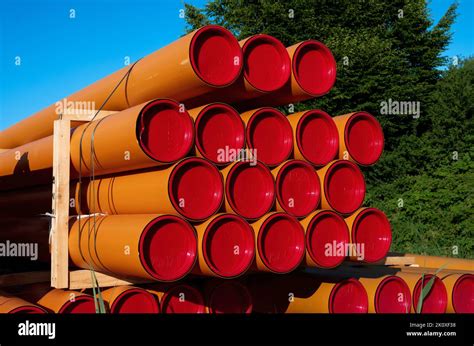 Orange Plastic Pipe Hi Res Stock Photography And Images Alamy