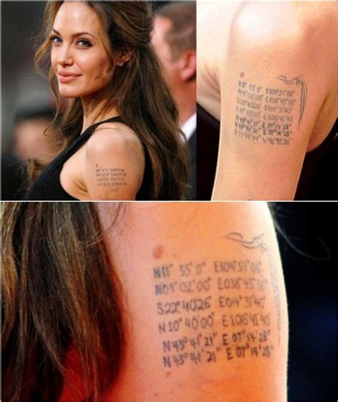 Angelina Jolie Tattoo Sacred Fearless Angelina Jolie Tattoo Designs And Meanings A Few