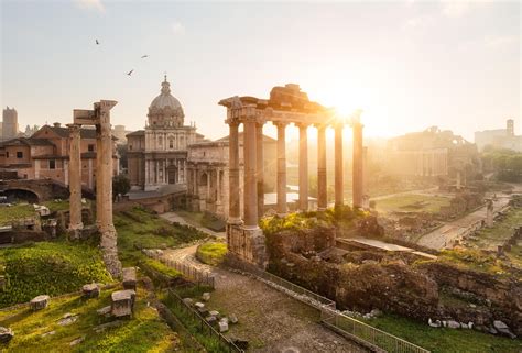Roman Forum Historical Place in Rome Italy 5K Wallpaper | HD Wallpapers