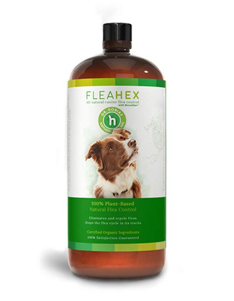 Fleahex Step 1 Natural Flea Control For Dogs Dr Dobias Dr