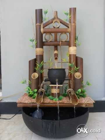 Kerajinan Natural Bambu Interior Dan Taman | Bambu, Taman ...
