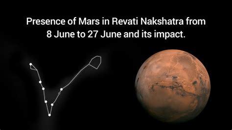 Mars In Revati Nakshatra From June 8 To June 22 Know The Impact