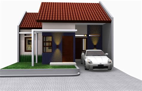 Memiliki tata ruang yang simple di lengkapi dengan 2 kamar, 1 kamar mandi, ruang tamu, ruang. Desain Rumah Minimalis Type 45 | Rumah DIY