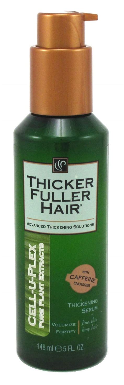 Thicker Fuller Hair Serum 5 Ounce Instantly Thick Cell U Plex